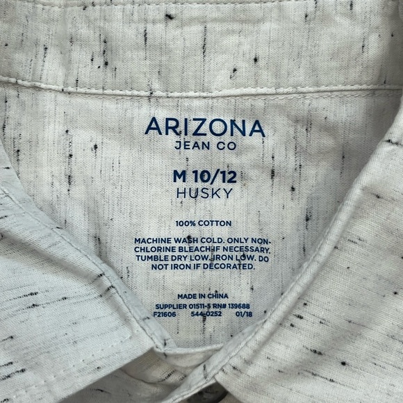 Arizona Boys Button Down Dress Shirt - Picture 5 of 5